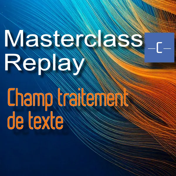 [mc_windev_champ_tt] Masterclass WINDEV - Champ traitement de texte