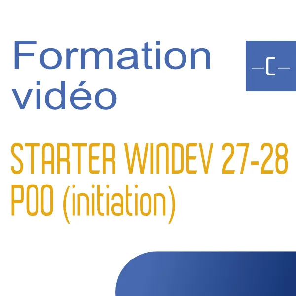 [wd_starter_poo] STARTER WINDEV - POO (les classes)