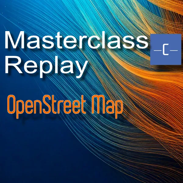 [mc_openstreetmap] Masterclass - OpenStreet Map