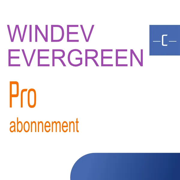 [wd_evergreen_pro_annuel] WINDEV EVERGREEN PRO (abonnement annuel)